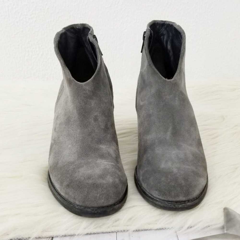 Paul Green Delgado gray suede ankle boots UK 8 - image 3