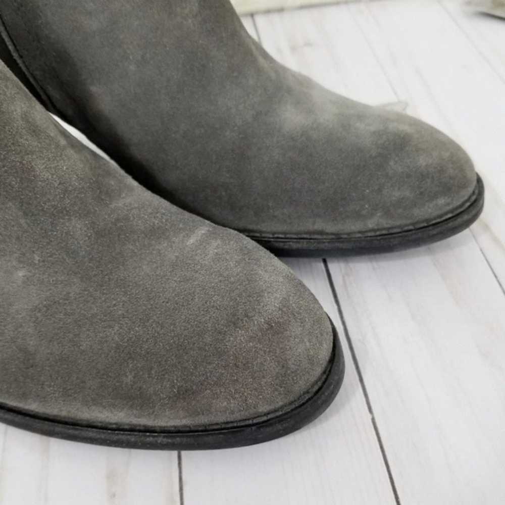Paul Green Delgado gray suede ankle boots UK 8 - image 5