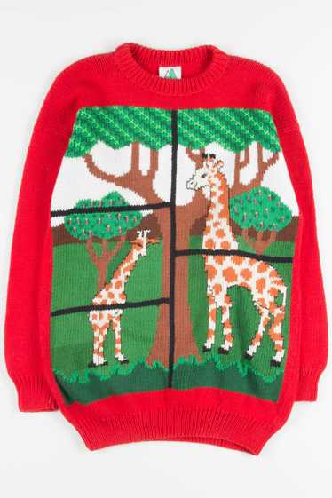 Vintage Giraffe Sweater