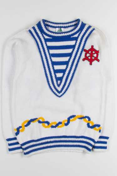 Vintage Nautical Sweater
