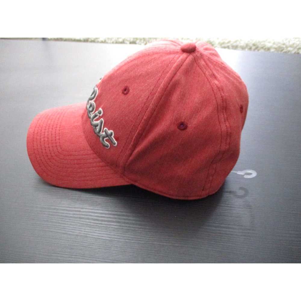 Titleist Titleist Hat Cap Mens Fitted Medium Red … - image 3