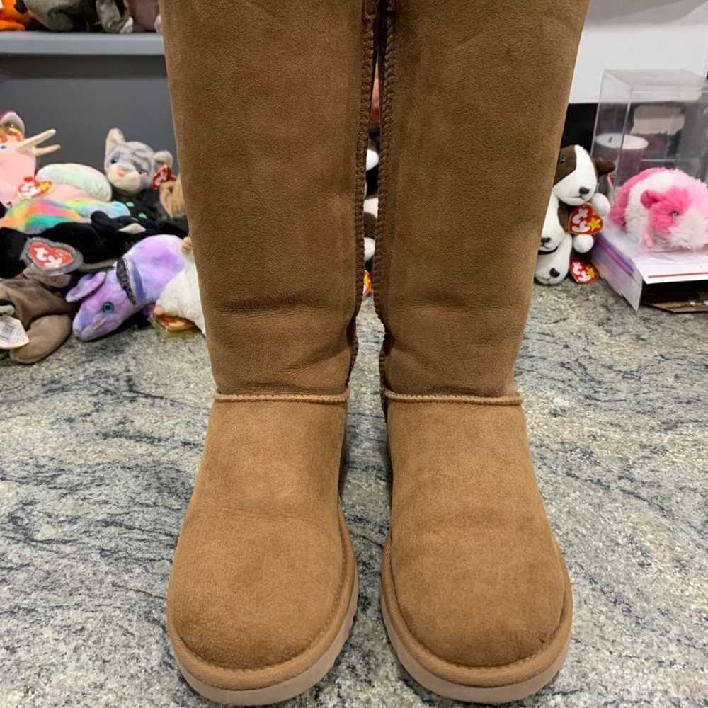 UGG Bailey Triple Bow Chestnut Tall Boots Women’s… - image 2