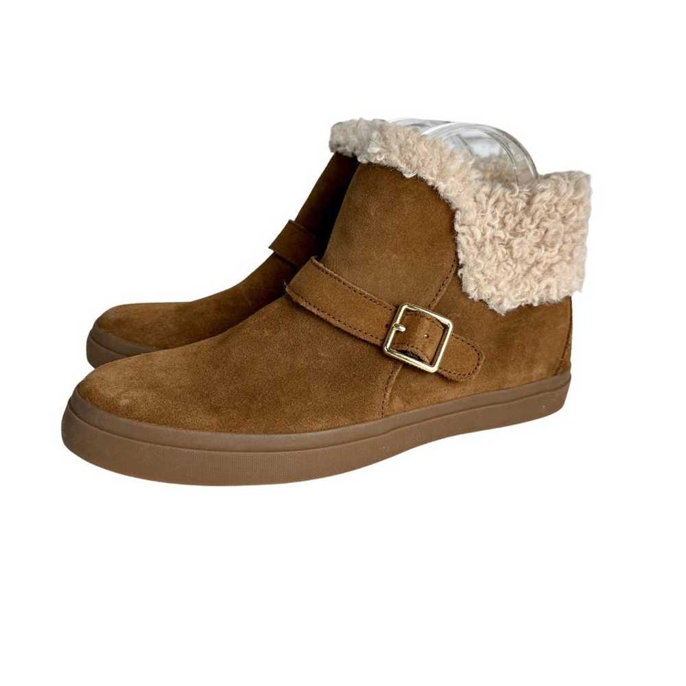 Cole Haan Booties Nantucket Shearling Mini Ankle … - image 1