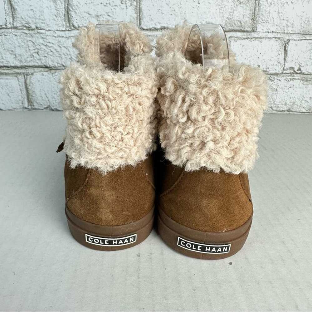 Cole Haan Booties Nantucket Shearling Mini Ankle … - image 5