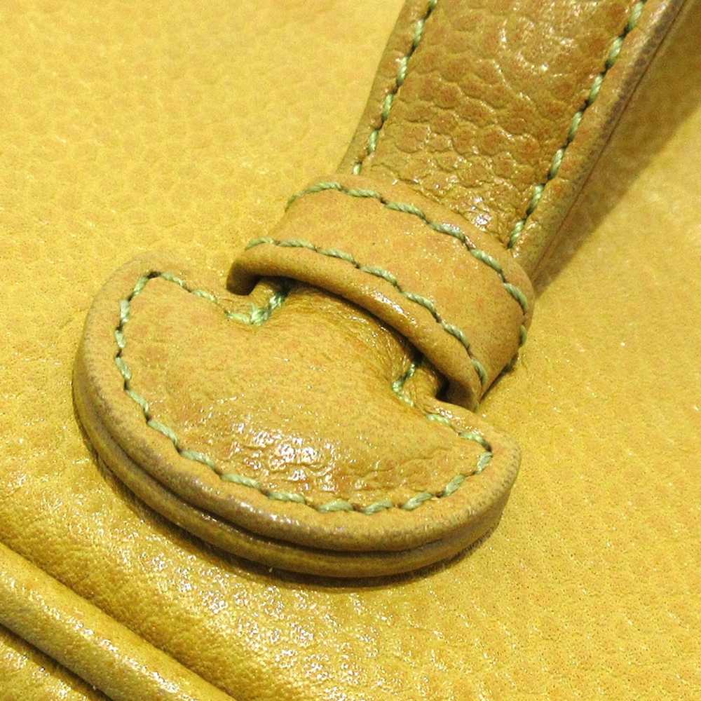 Yellow Chanel CC Caviar Vanity Case - image 8