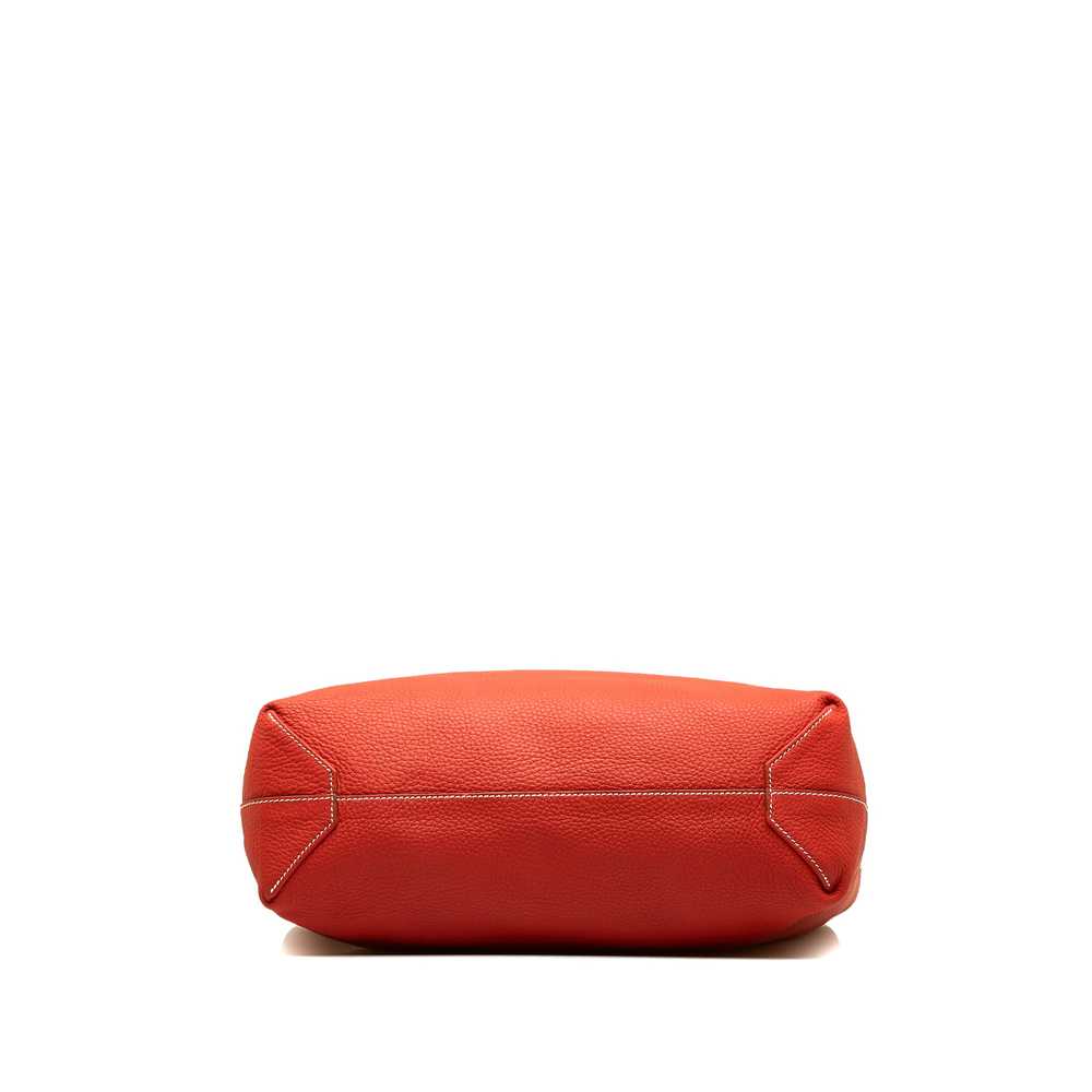 Red Hermes Clemence Double Sens 36 Tote Bag - image 4