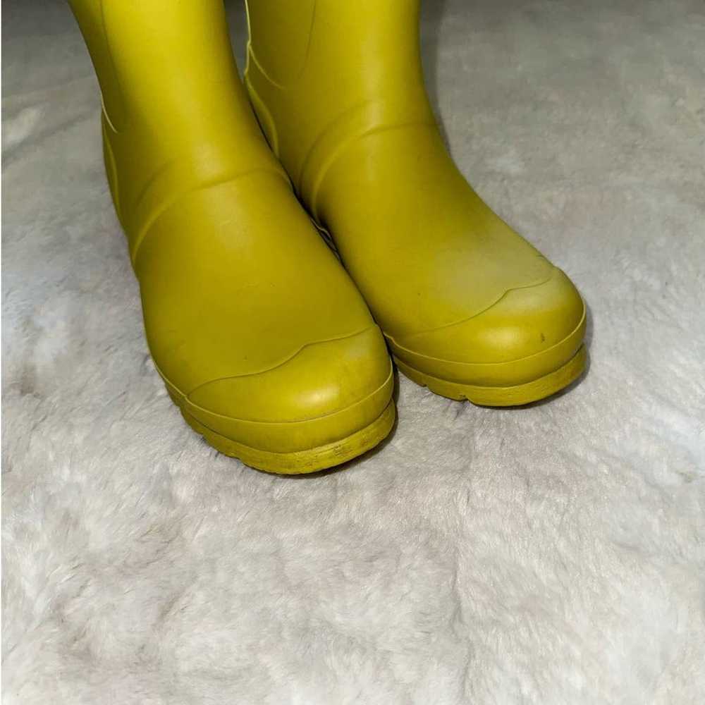 Hunter Original Tall Rain Boots in Yellow Women's… - image 2