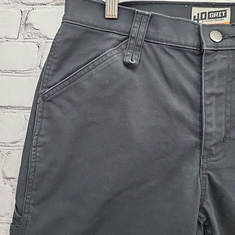 Vintage Duluth Trading 40 Grit Shorts Womens Size… - image 2