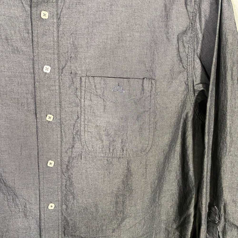 Vintage Resistol Shirt Mens 2XL Gray Button Down … - image 3