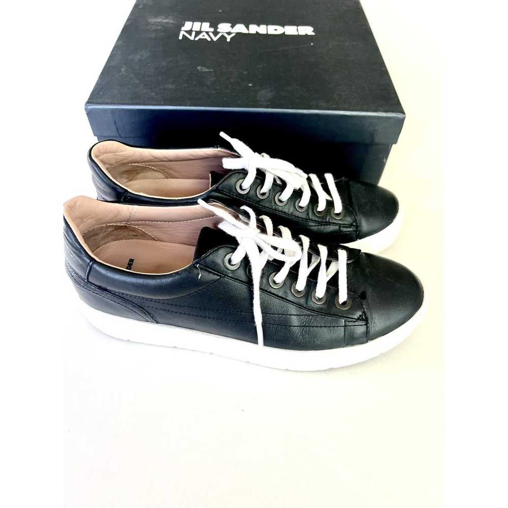 Jil Sander Leather trainers - image 2