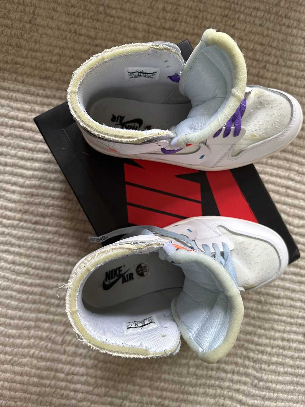 Jordan Brand × Nike × Off-White Jordan 1 Retro Hi… - image 6