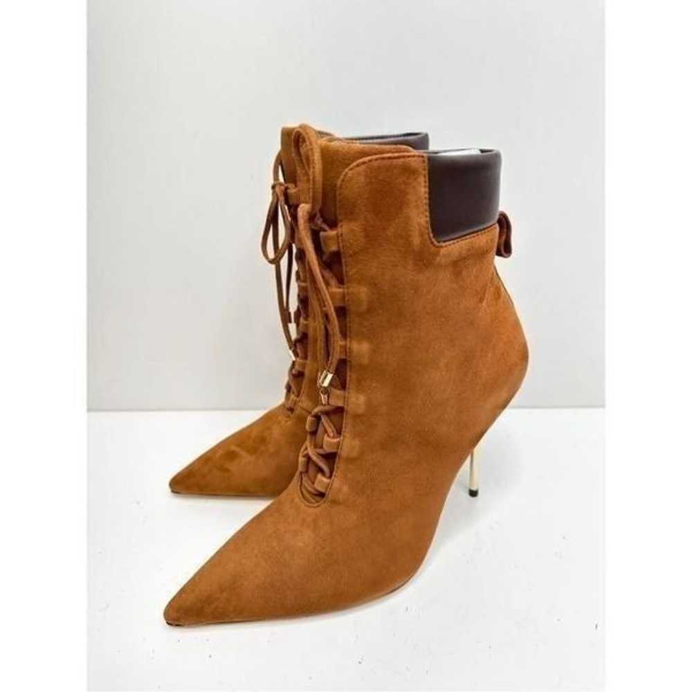 Good American Boots Womens Size 8 Tobacco Suede P… - image 4
