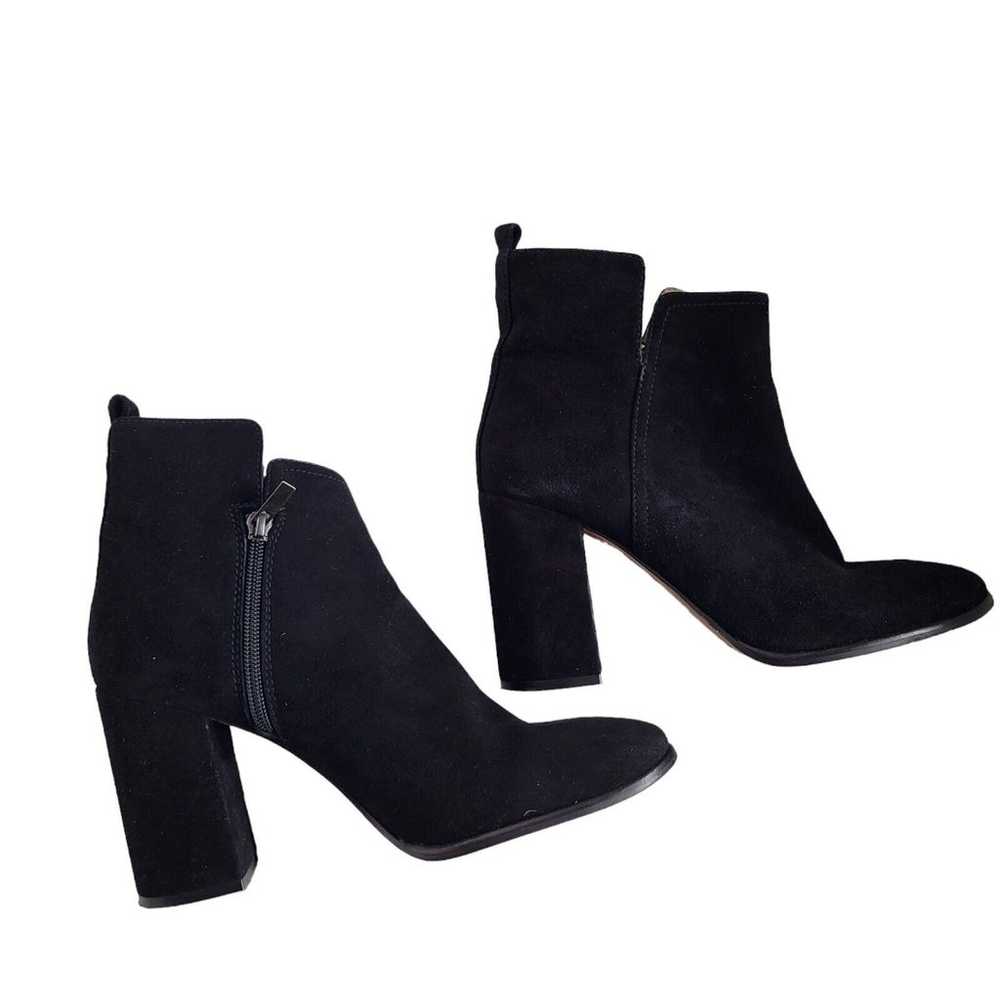 NEW $347 Pura Lopez Women's Round Toe Ankle Boots… - image 1