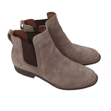 Born Women's Shoes Brown Pull On Ankle Bootie Tau… - image 1