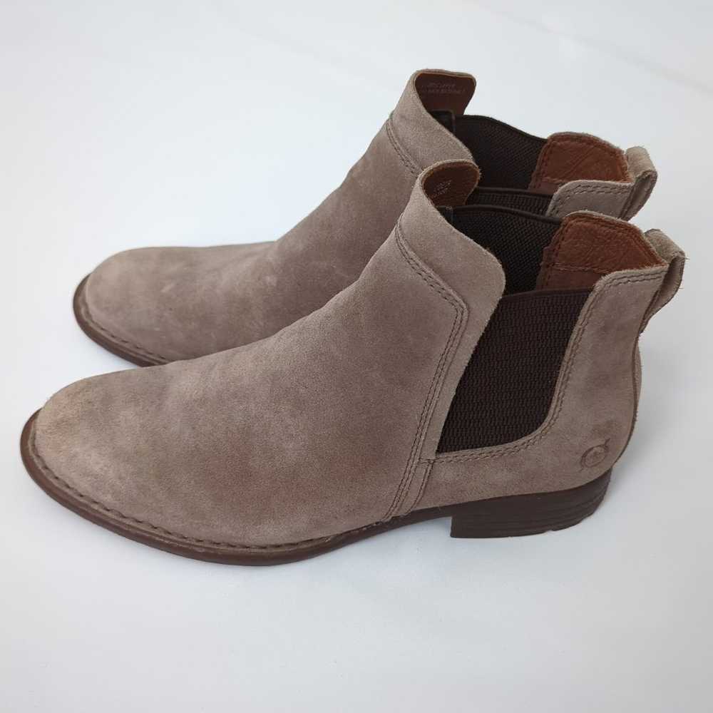 Born Women's Shoes Brown Pull On Ankle Bootie Tau… - image 2
