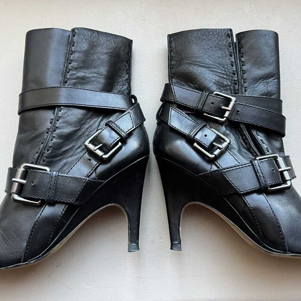 Jean-Michel Cazabat Vita Wrap Strap Black Leather… - image 12