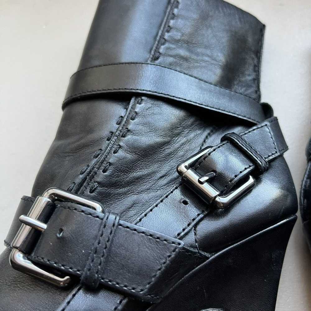 Jean-Michel Cazabat Vita Wrap Strap Black Leather… - image 3