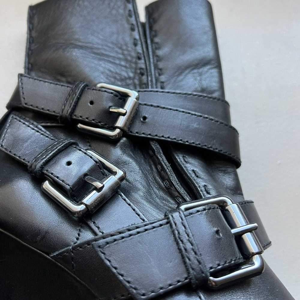 Jean-Michel Cazabat Vita Wrap Strap Black Leather… - image 4
