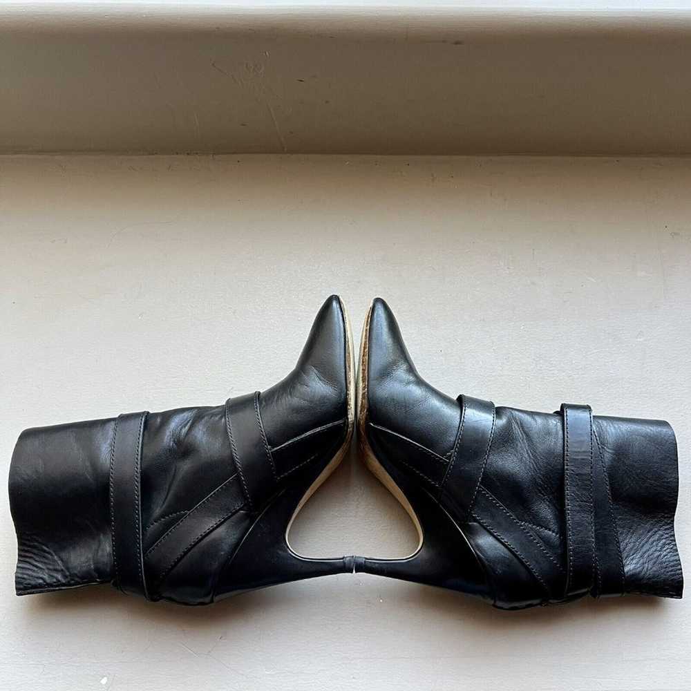 Jean-Michel Cazabat Vita Wrap Strap Black Leather… - image 5