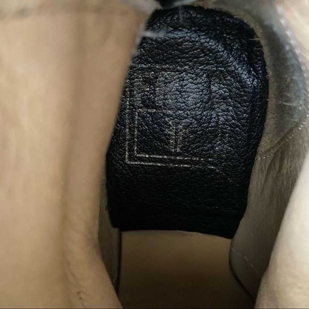 Frye Melissa Button Back Zip Black Leather  Boots… - image 9