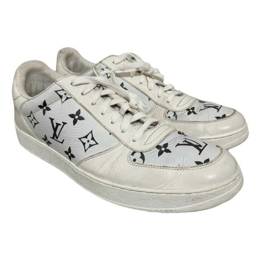 Louis Vuitton Rivoli leather low trainers - image 1