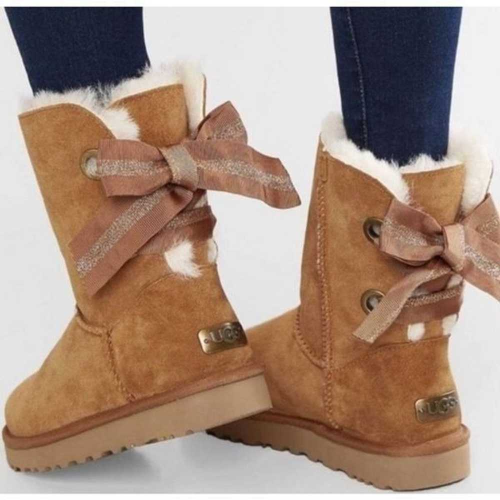 NWD UGG Customizable Bailey Bow Short Winter Boot… - image 1