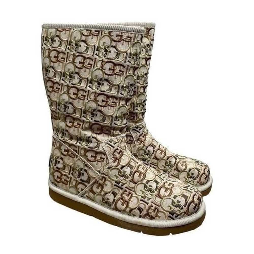 UGG Classic Tall 5510 Monogrammed Logo Embroider … - image 1