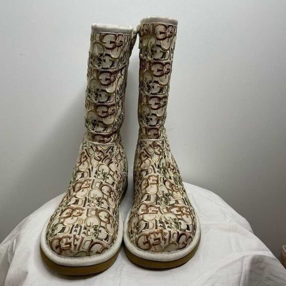 UGG Classic Tall 5510 Monogrammed Logo Embroider … - image 2
