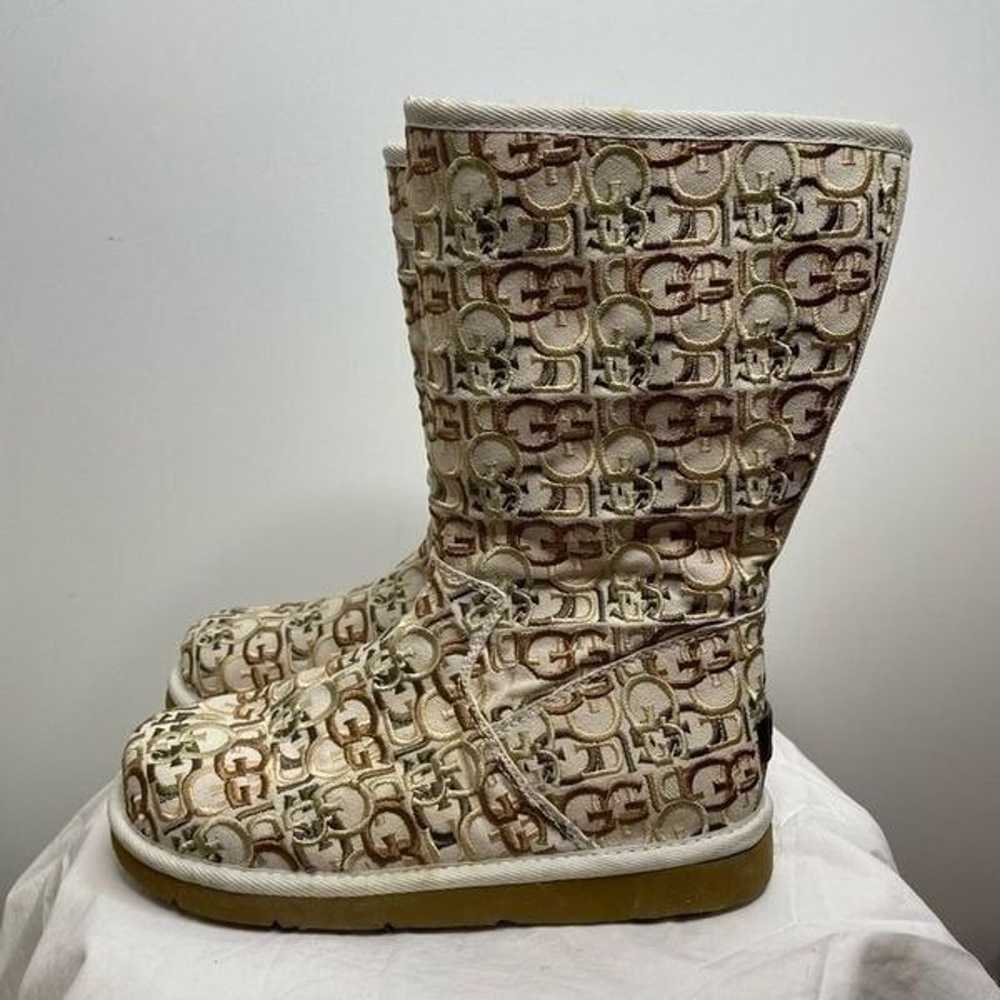 UGG Classic Tall 5510 Monogrammed Logo Embroider … - image 3
