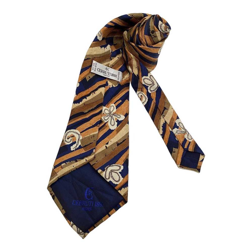 Cerruti 1881 CERRUTI 1881 Art Print Silk Tie Fran… - image 3