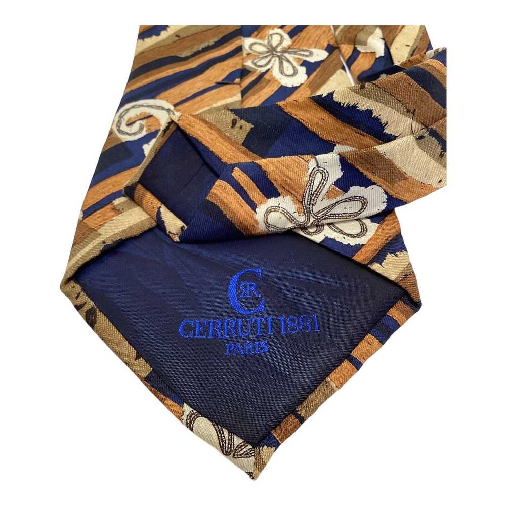 Cerruti 1881 CERRUTI 1881 Art Print Silk Tie Fran… - image 5