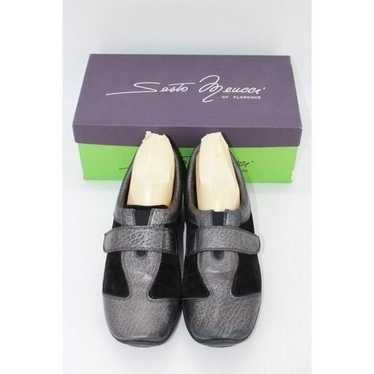 Sesto Meucci Carsyn Black Suede Womens Shoes Size 