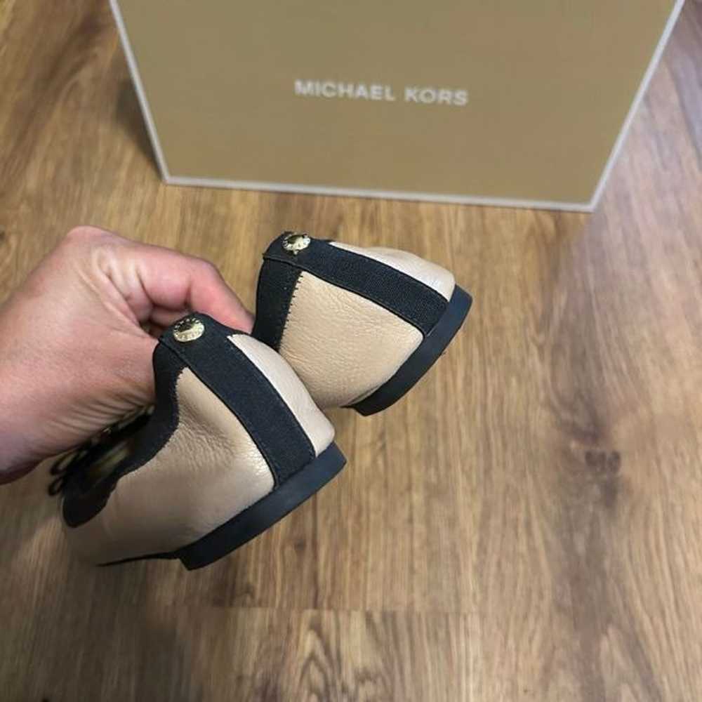 Michael Kors bow flats slip on shoes women’s 6 - image 4