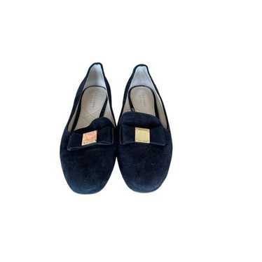 Cole Haan Womens Black Leather Slip On Almond Toe… - image 1