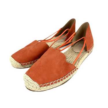 Eileen Fisher Lace D'Orsay Espadrille Flats Red-Or