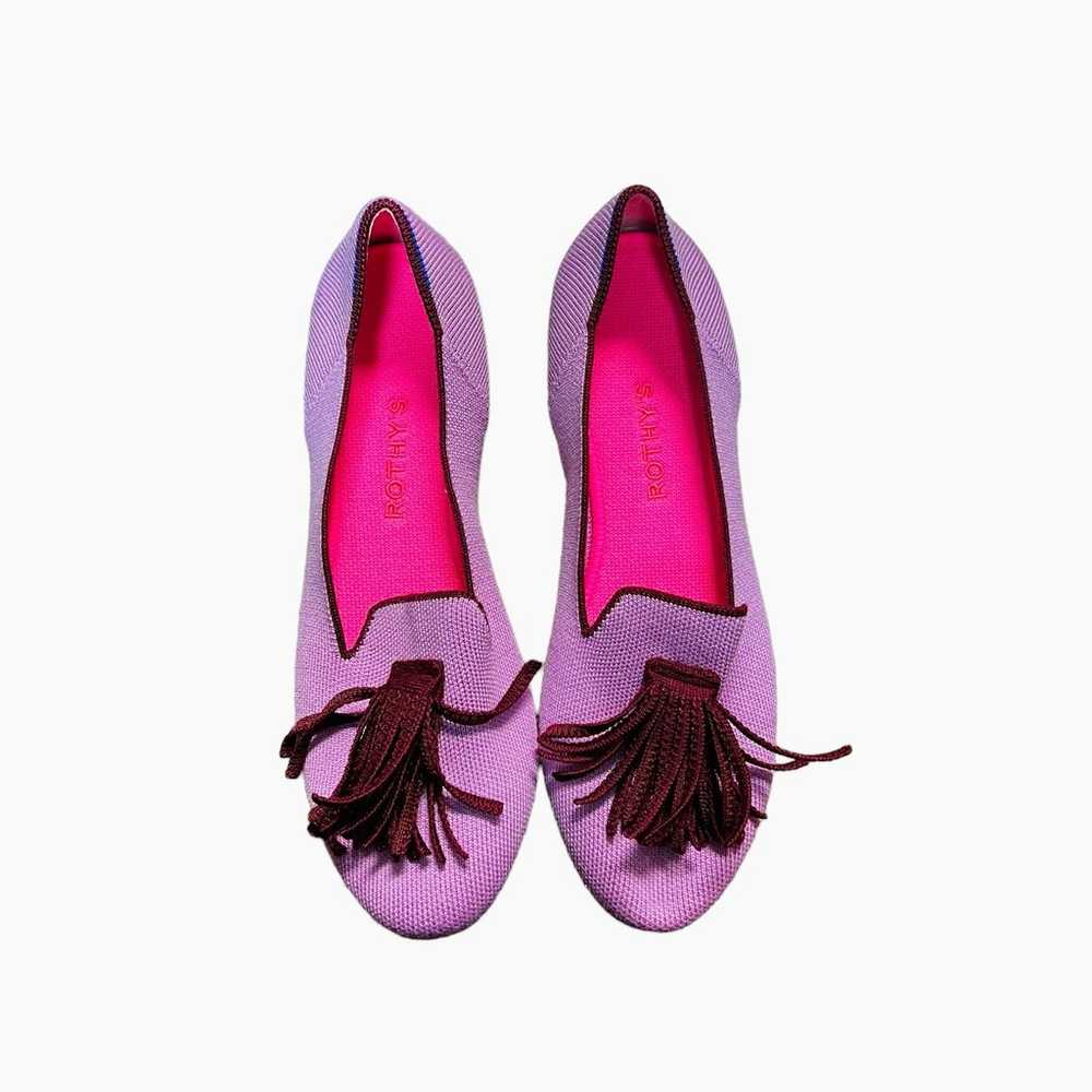 Rothy's Merino Tassel Loafer Very Pink Women’s Si… - image 2