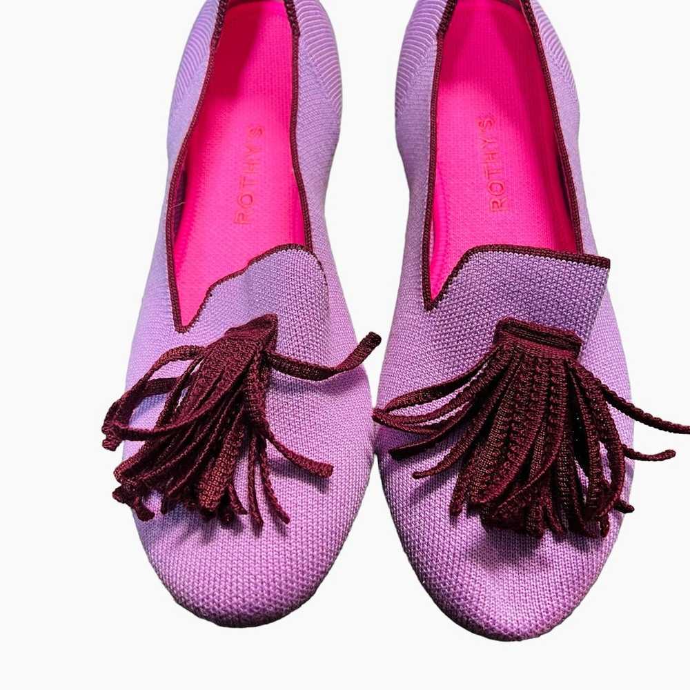 Rothy's Merino Tassel Loafer Very Pink Women’s Si… - image 3