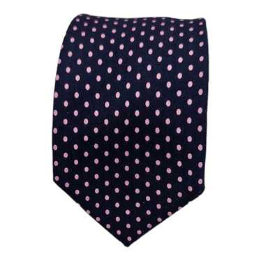 Designer VOHN FANCONB XL Polka Dot Slim Tie HMADE… - image 1