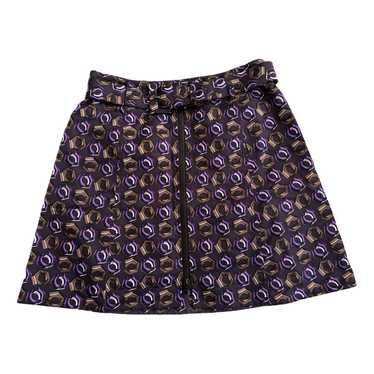 Prada Silk mini skirt