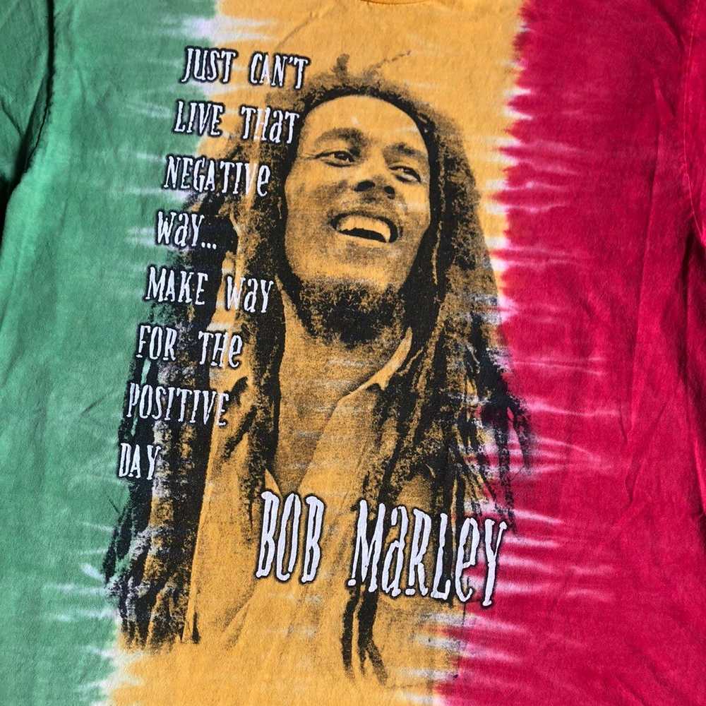 Bob Marley × Vintage × Zion Rootswear Vintage 90s… - image 2