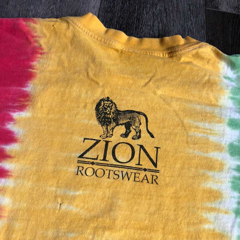 Bob Marley × Vintage × Zion Rootswear Vintage 90s… - image 6