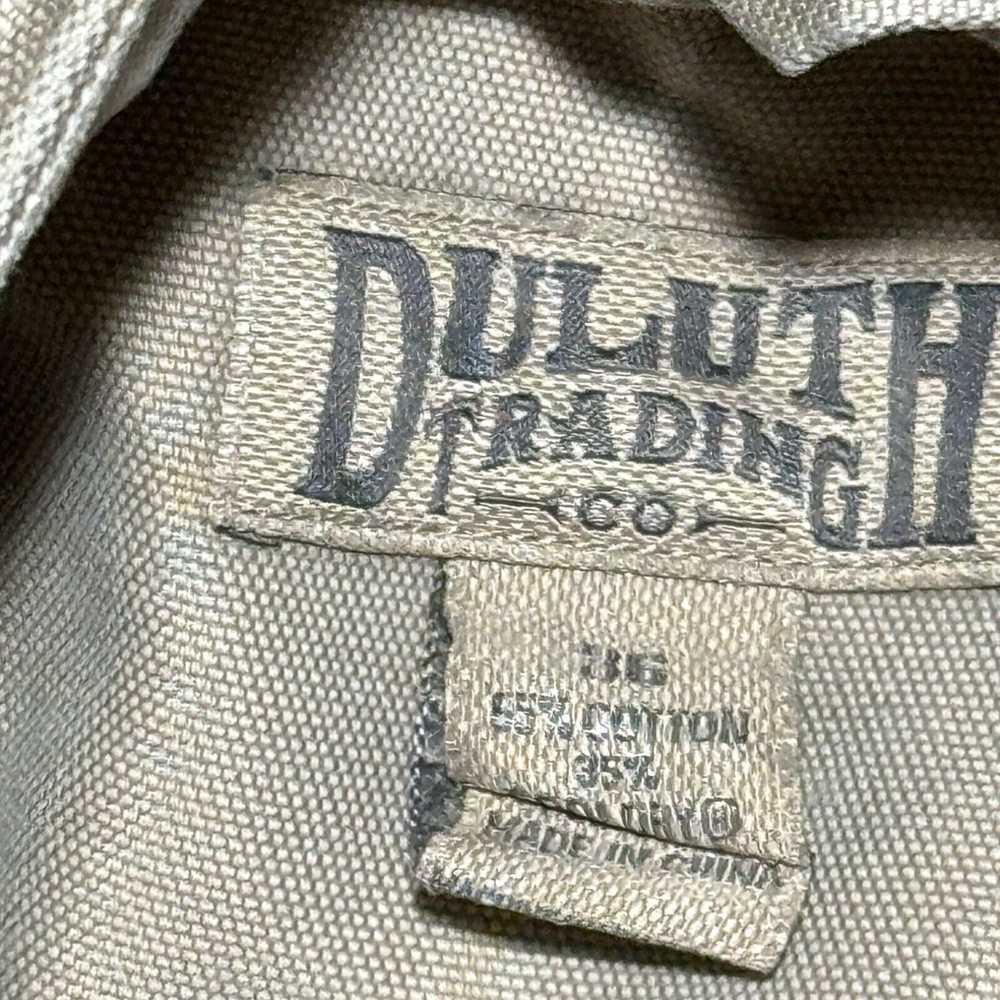 Vintage Duluth Trading Men's Khaki Flex Fire Hose… - image 4