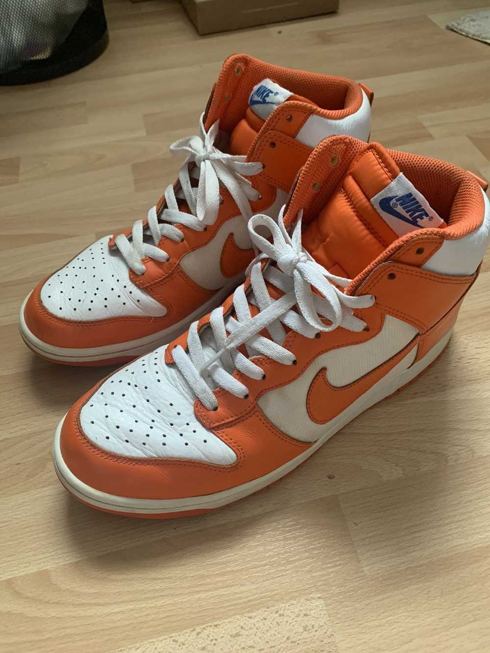 Nike Nike dunk high Syracuse orange blaze - blue … - image 2
