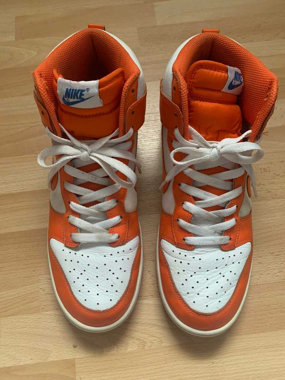 Nike Nike dunk high Syracuse orange blaze - blue … - image 4