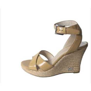 MICHAEL KORS Kami Ankle Strap Wedge Sandals Size … - image 1