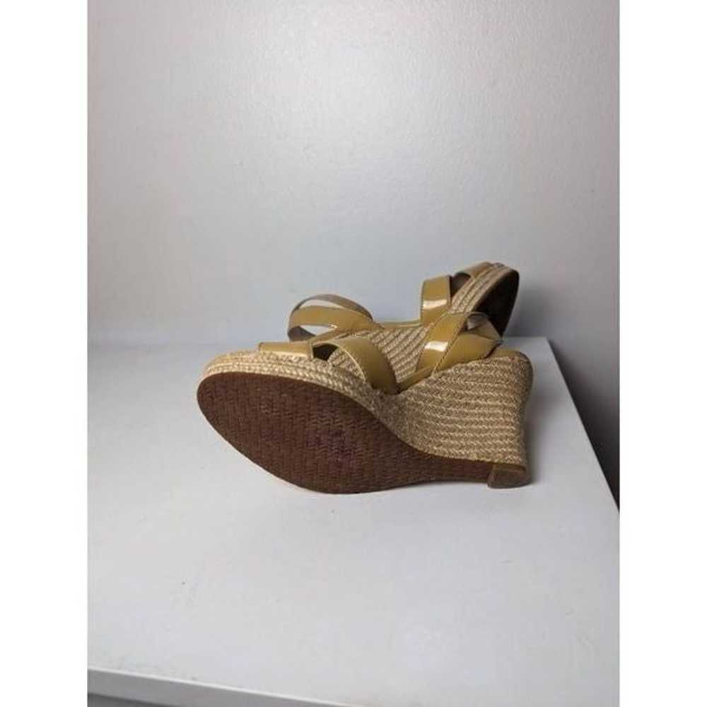 MICHAEL KORS Kami Ankle Strap Wedge Sandals Size … - image 9