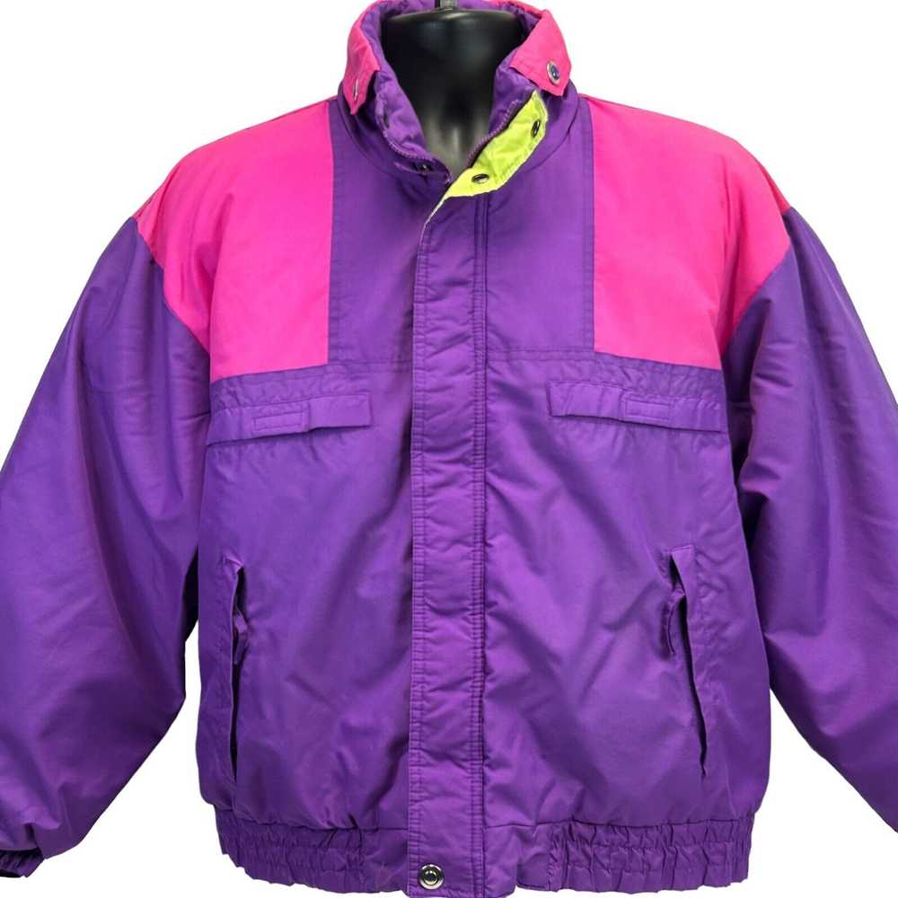 Vintage Steep Slopes Vintage 90s Ski Snow Jacket … - image 1