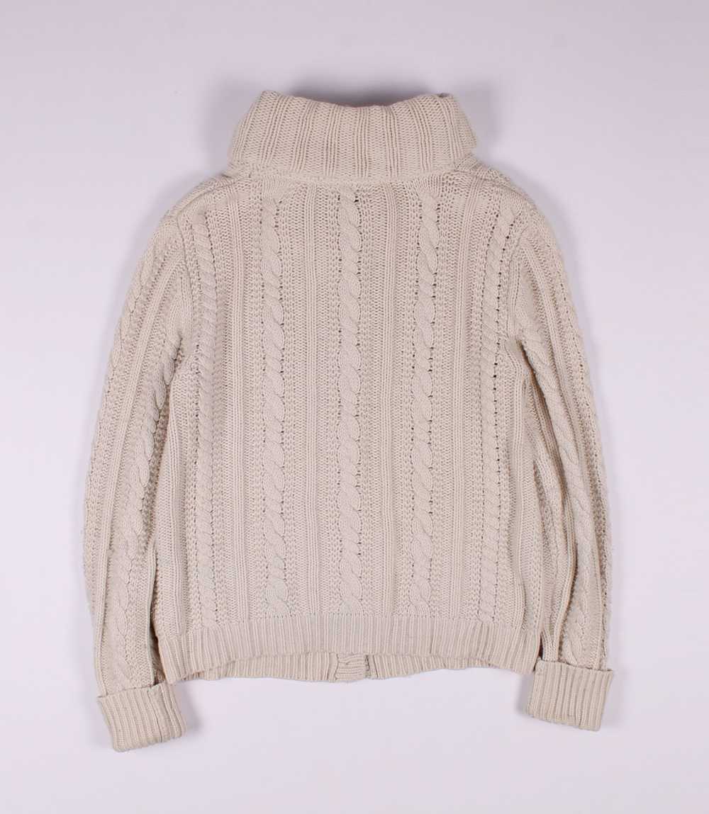 Burberry Burberry Wool Cashmere Cable Knit Cardig… - image 8