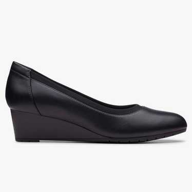 Clarks Mallory Berry Wedge Slip-On 11W