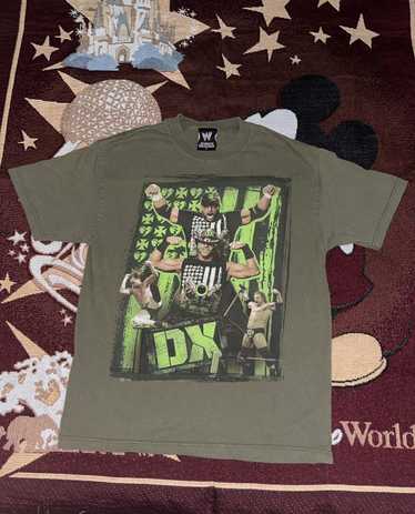 Vintage × Wwe 2008 WWE DX Army Wrestling Tshirt